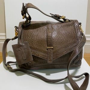 Tory Burch, Pebbled Leather Large Satchel